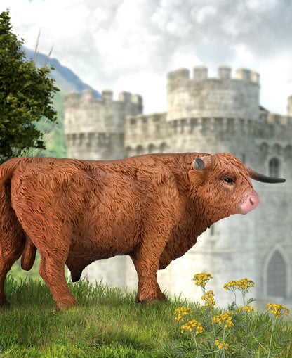 Meet the Charming Highland Cow: A CollectA Farmyard Favorite - Bamsedyra