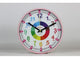 Kiddus Wall Clock Pink - Bamsedyra