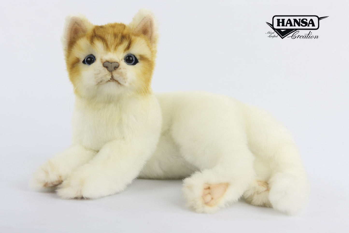 Kitten White Plush - 20 cm by Hansa Creation (Coming 01.11.24)