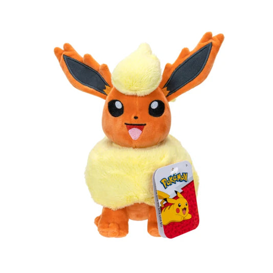 Pokémon | Flareon Kosedyr | Gul/Oransje | 20 cm