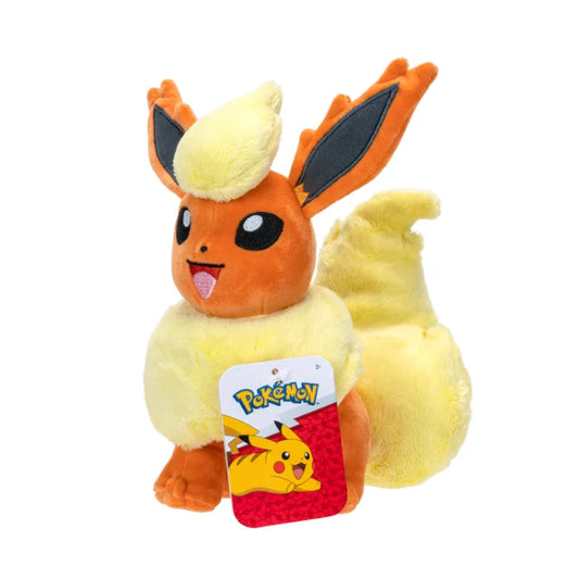Pokémon | Flareon Kosedyr | Gul/Oransje | 20 cm