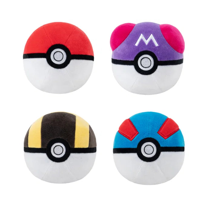 Pokéball Kosedyr 10 cm – Offisiell Pokémon Plysj | Bamsedyra