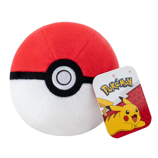 Pokéball Kosedyr 10 cm – Offisiell Pokémon Plysj | Bamsedyra