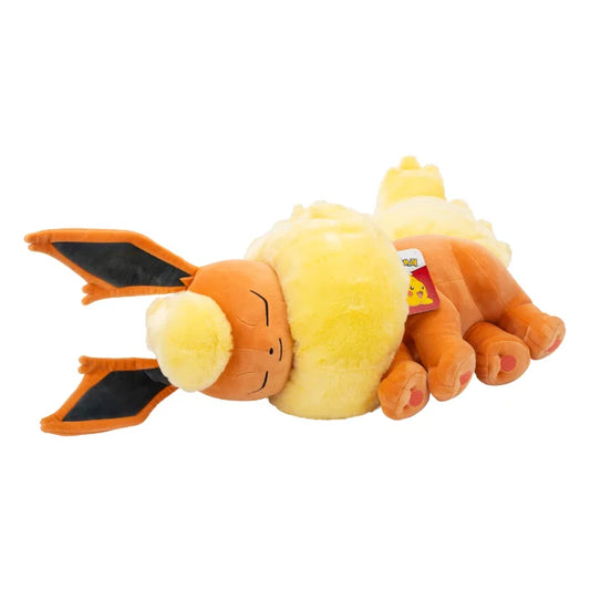 Pokémon | Flareon Sovende Kosedyr | Stort | 45 cm