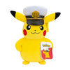 Pokémon | Captain Pikachu Kosedyr | Gul | 20 cm