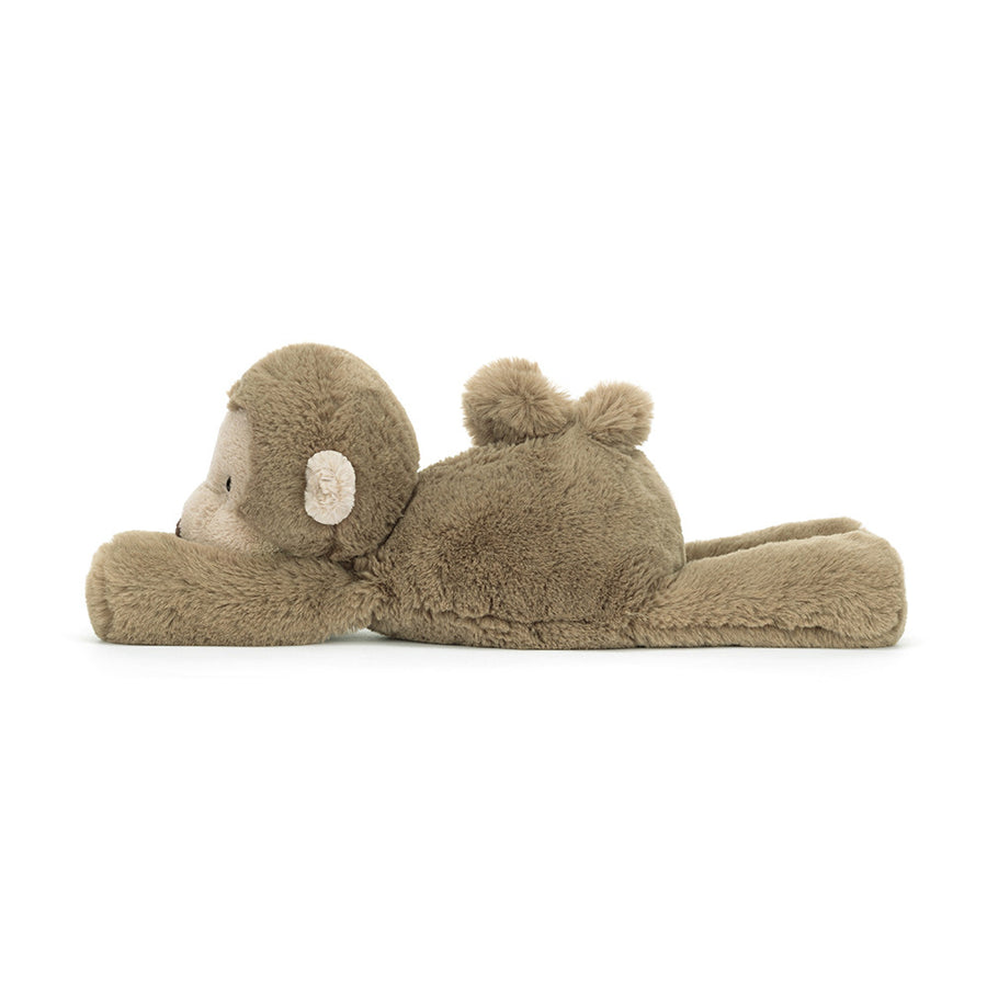 Smudge Monkey Original | Jellycat Side View - Bamsedyra AS