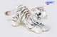 Hansa Creation White Prowling Tiger Plush Toy - Majestic and Lifelike Stuffed Animal - Bamsedyra