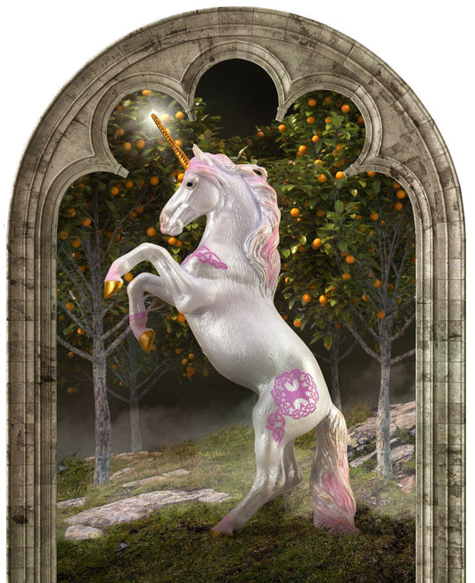 Enhjørning Hoppe Rosa XL | CollectA