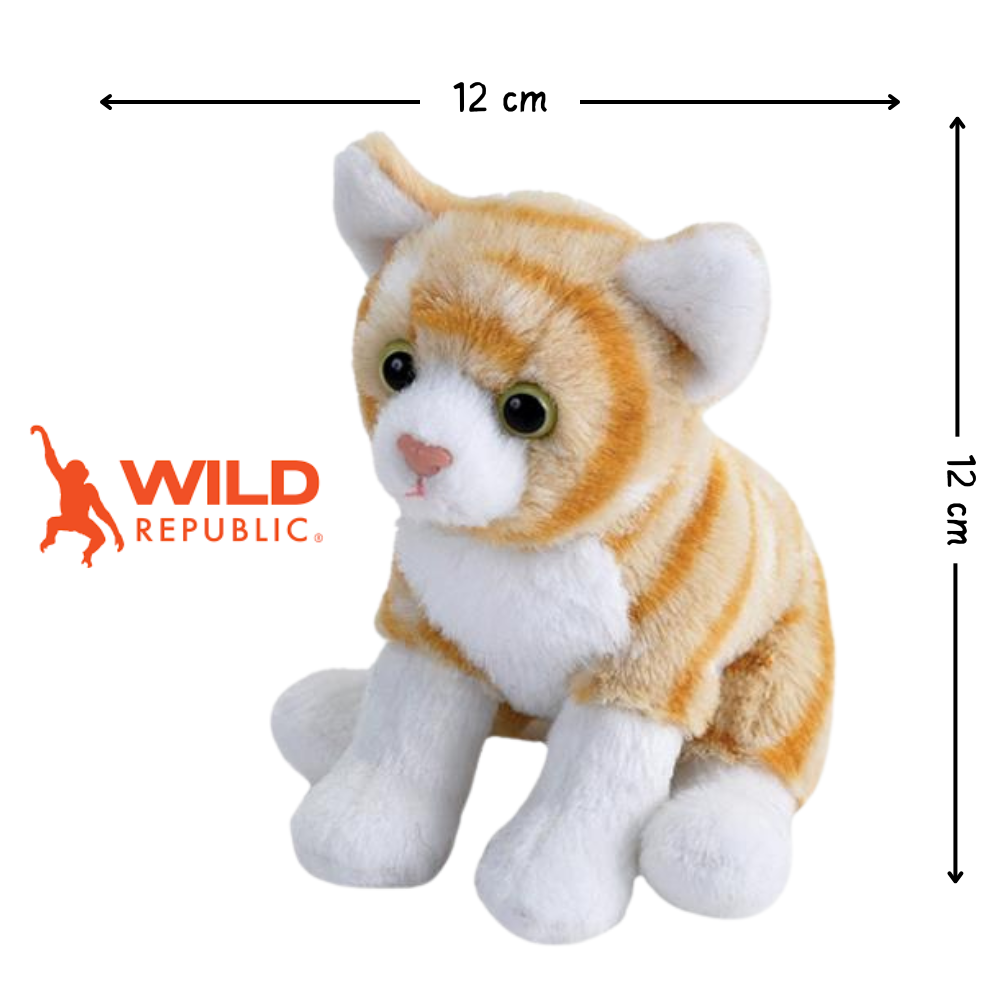 Pocketkins Eco Katt 12cm Kosedyr | Wild Republic