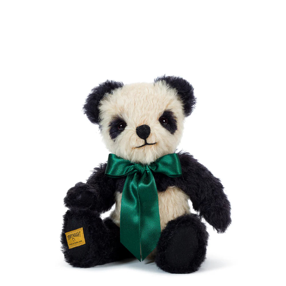 Merrythought Antique Panda 25 cm – håndlaget i England