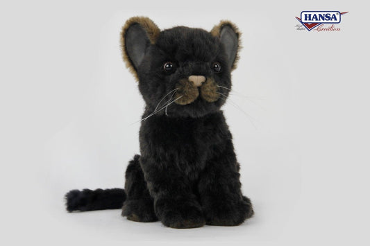 Black Jaguar Cub Plush | Hansa Creation - Bamsedyra