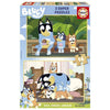 Bluey Jigsaw Puzzle: Double the Fun with 2 x 16 Piece Sets from Educa - Bamsedyra AS
