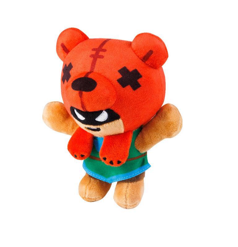 Brawl Stars 16.5cm Plush Figures - Including Bo, Crow, Shelly, Nita, Colt, and El Primo - Bamsedyra AS