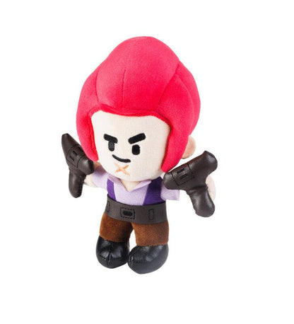 Brawl Stars 16.5cm Plush Figures - Including Bo, Crow, Shelly, Nita, Colt, and El Primo - Bamsedyra