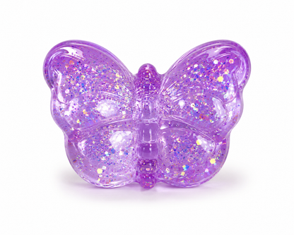Squishy Butterfly | Malt Sugar | Assortert | 1 stk Side View - Bamsedyra AS