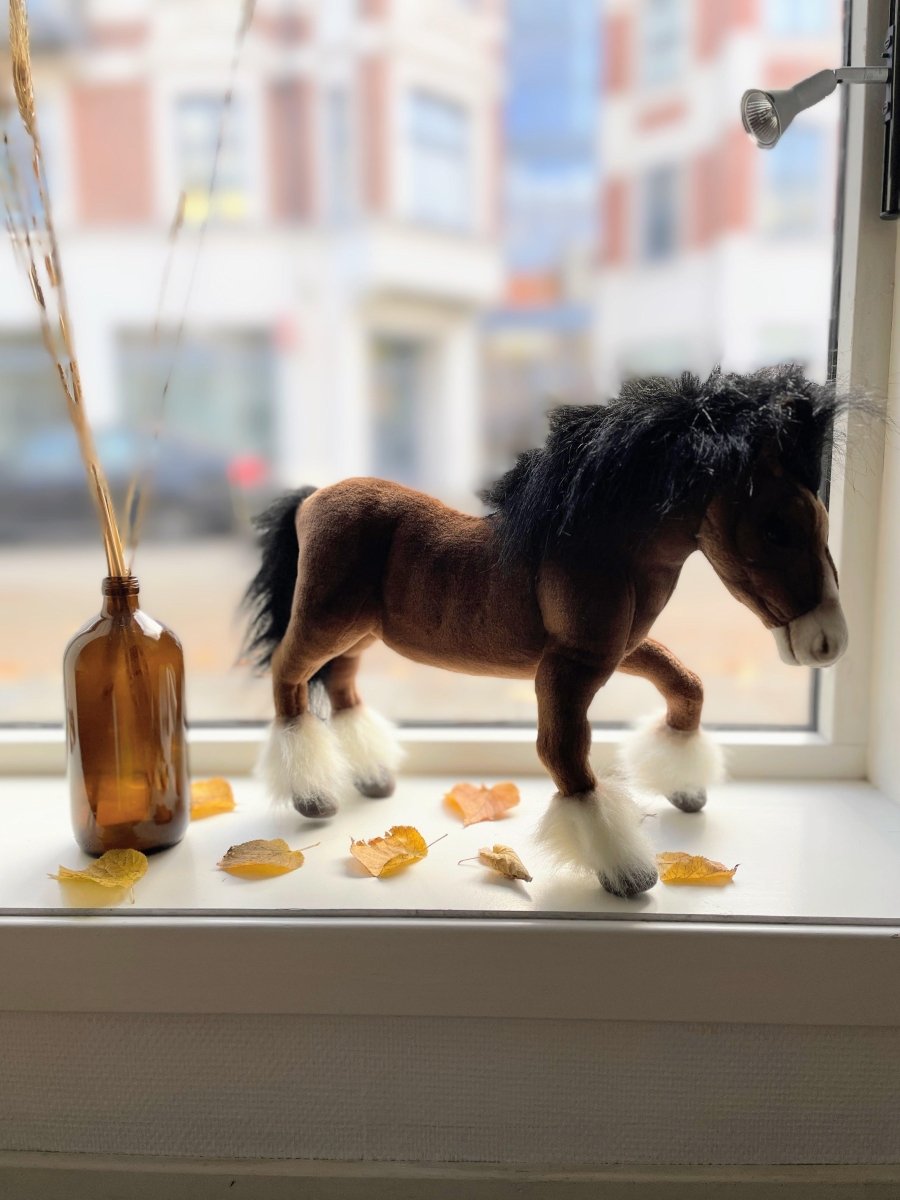 Clydesdale Horse Plush | Hansa Creation - Bamsedyra