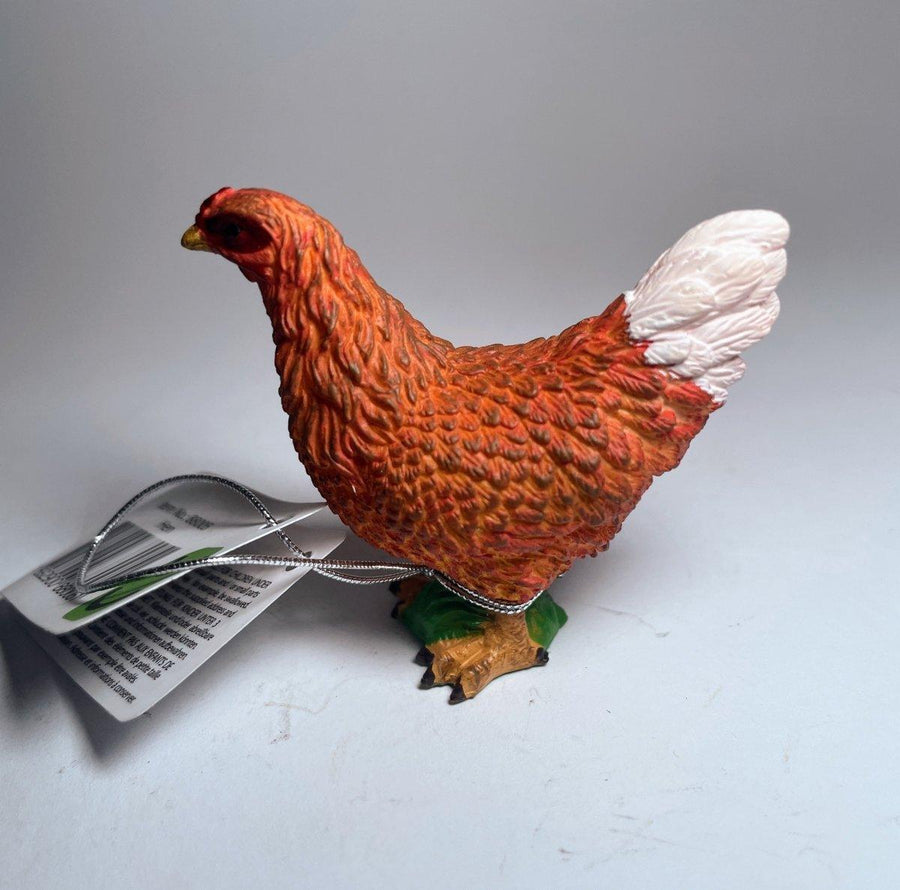CollectA Høne Figur – sidevisning av naturtro høne