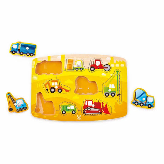 Construction Peg Puzzle | Hape - Bamsedyra AS