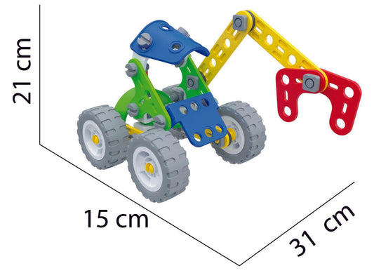 STEM Byggesett for barn - gravemaskin - Build Technic 