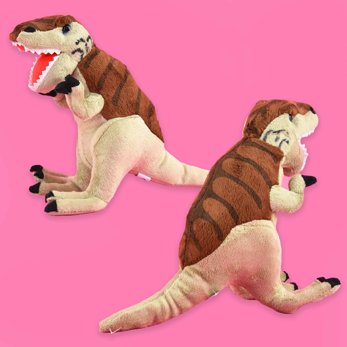 Plysj Dinosaur 30cm – velg variant (Brontosaurus, Stegosaurus, T-Rex, Triceratops)