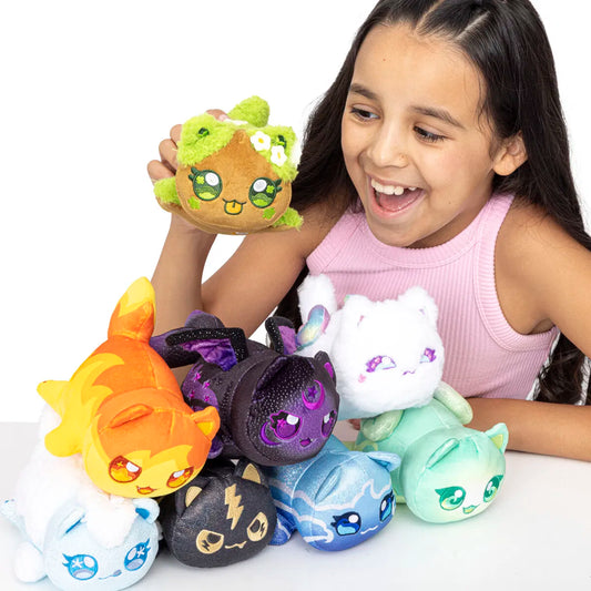 Aphmau Mystery Meemeow Elemental Plush 15 cm – overraskelses-katt