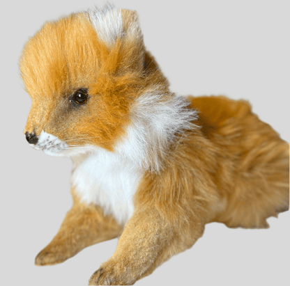 Fox Sitting Plush | Hansa Creation - Bamsedyra