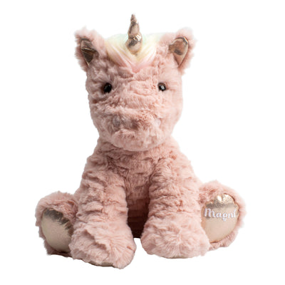 Rosa enhjørningbamse Luna fra Magni, 25 cm