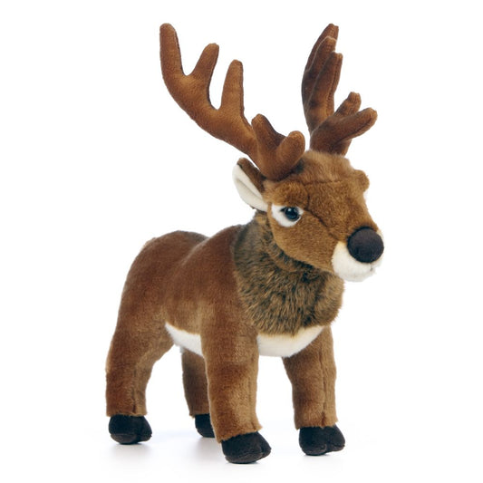 Living Nature | Red Deer Stag | Brun | 30 cm