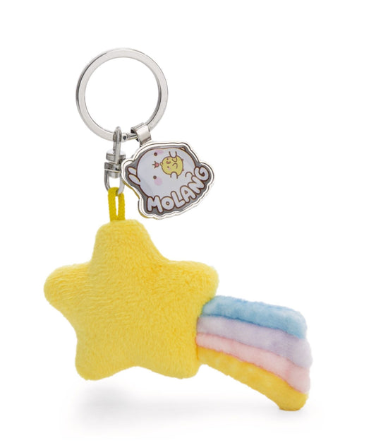 NICI Molang stjerneskudd-nøkkelring med charms