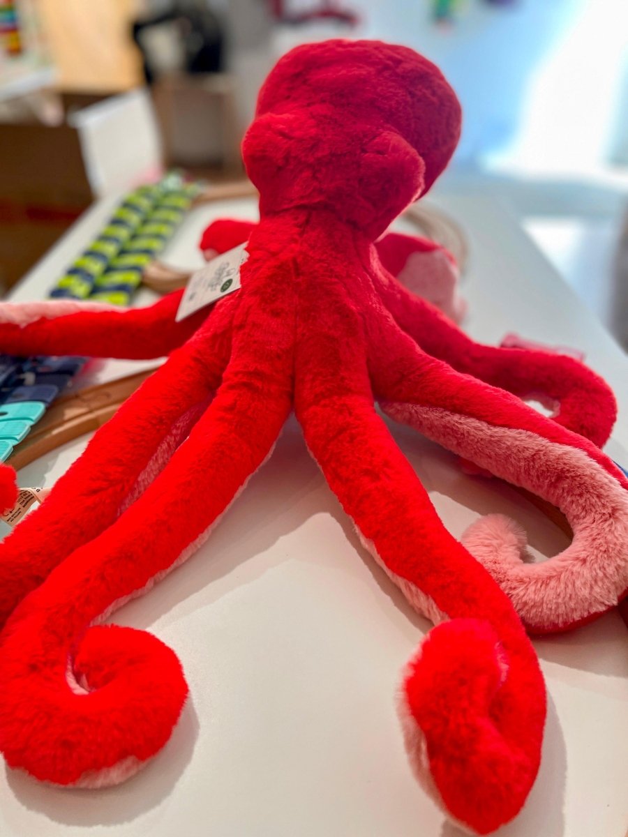 Octopus Teddy WWF 50cm - Bamsedyra