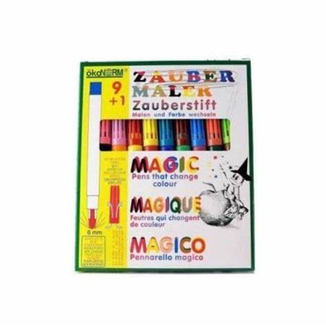 ÖkoNorm Magic Colour - Changing Markers – 9+1 Set - Bamsedyra