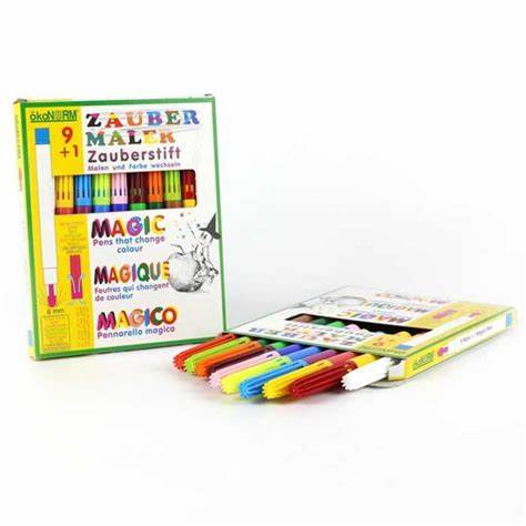 ÖkoNorm Magic Colour - Changing Markers – 9+1 Set - Bamsedyra