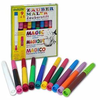 ÖkoNorm Magic Colour - Changing Markers – 9+1 Set - Bamsedyra