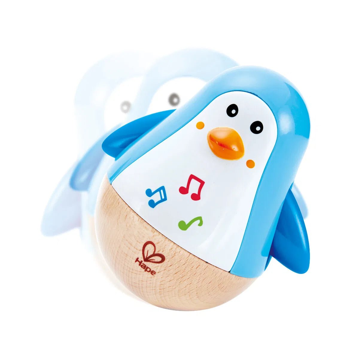 Penguin Musical Wobbler | Hape (Orig. price 249,) - Bamsedyra