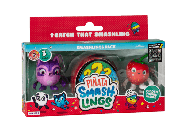 Piñata Smashlings™ 3-Pack Collectible Figures - Bamsedyra AS