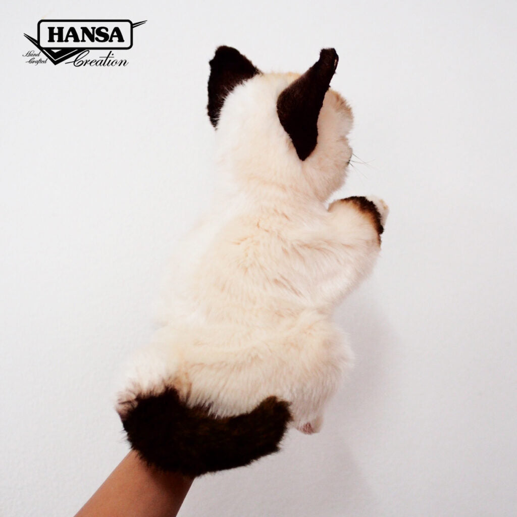 Ragdoll katt hånddukke 30 cm | Hansa Creation (8228)