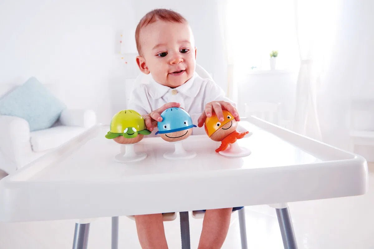 Sea Animals Rattle Set | Hape (Orig. price 249,) - Bamsedyra