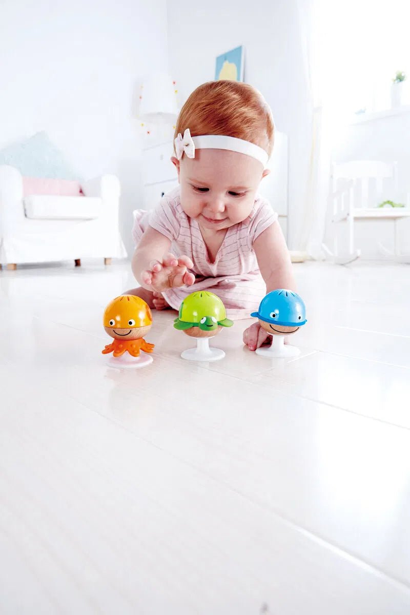 Sea Animals Rattle Set | Hape (Orig. price 249,) - Bamsedyra