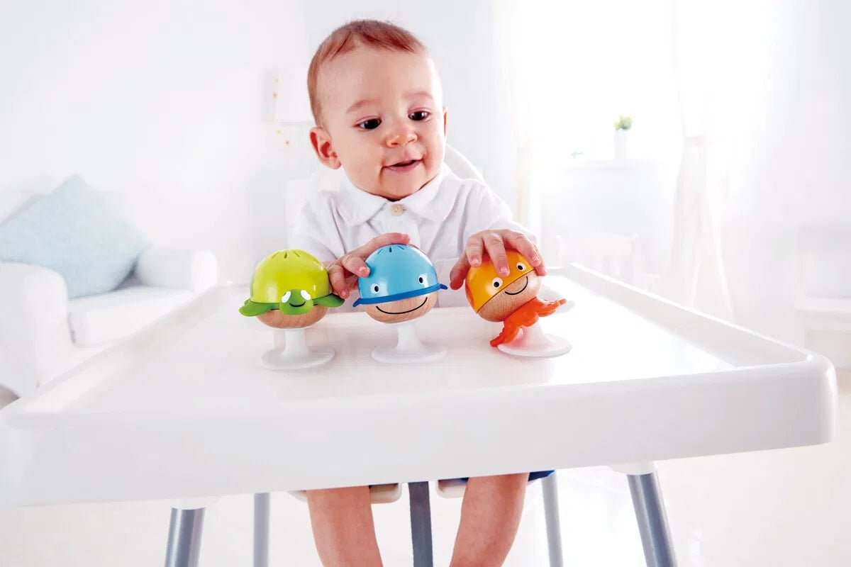 Sea Animals Rattle Set | Hape (Orig. price 249,) - Bamsedyra