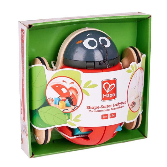 Shape Sorter Ladybug | Hape (Orig. price 299,) - Bamsedyra