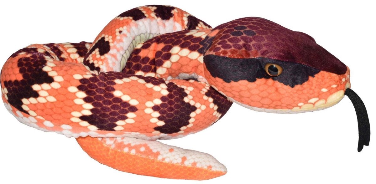 Snake teddies from Wild Republic Snakesss (137cm) - Bamsedyra