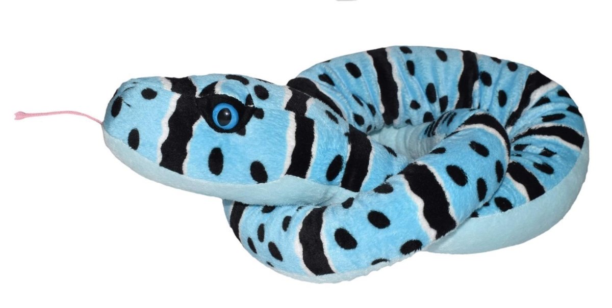 Snake teddies from Wild Republic Snakesss (137cm) - Bamsedyra