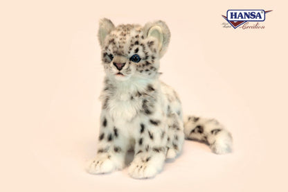 Snow Leopard Cub Plush | Hansa Creation - Bamsedyra