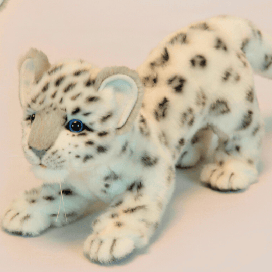 Snow Leopard Cub Prowling Plush | Hansa Creation - Bamsedyra