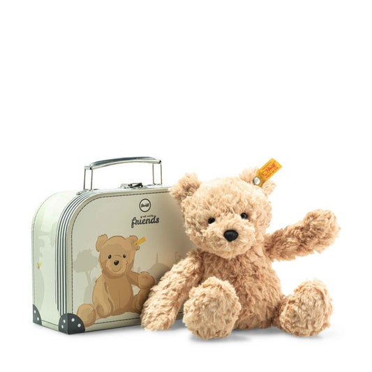 Steiff Jimmy Teddy Bear In Suitcase 25 cm