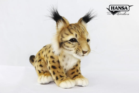 Spanish Lynx Cub Plush | Hansa Creation - Bamsedyra