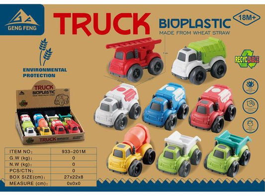 Toy Trucks - Bioplastic - Bamsedyra