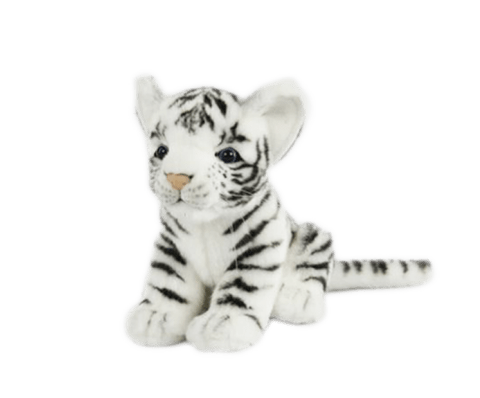 White Tiger Cub Plush | Hansa Creation - Bamsedyra