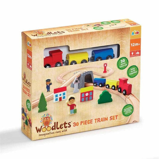 Woodlets Togbane 30 Deler - Bamsedyra AS